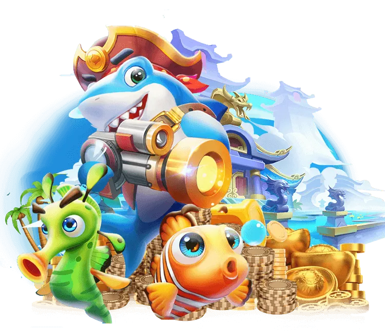 Giao diện game bắn cá F169 App iOS với đồ họa sinh động và nhiều loại cá.